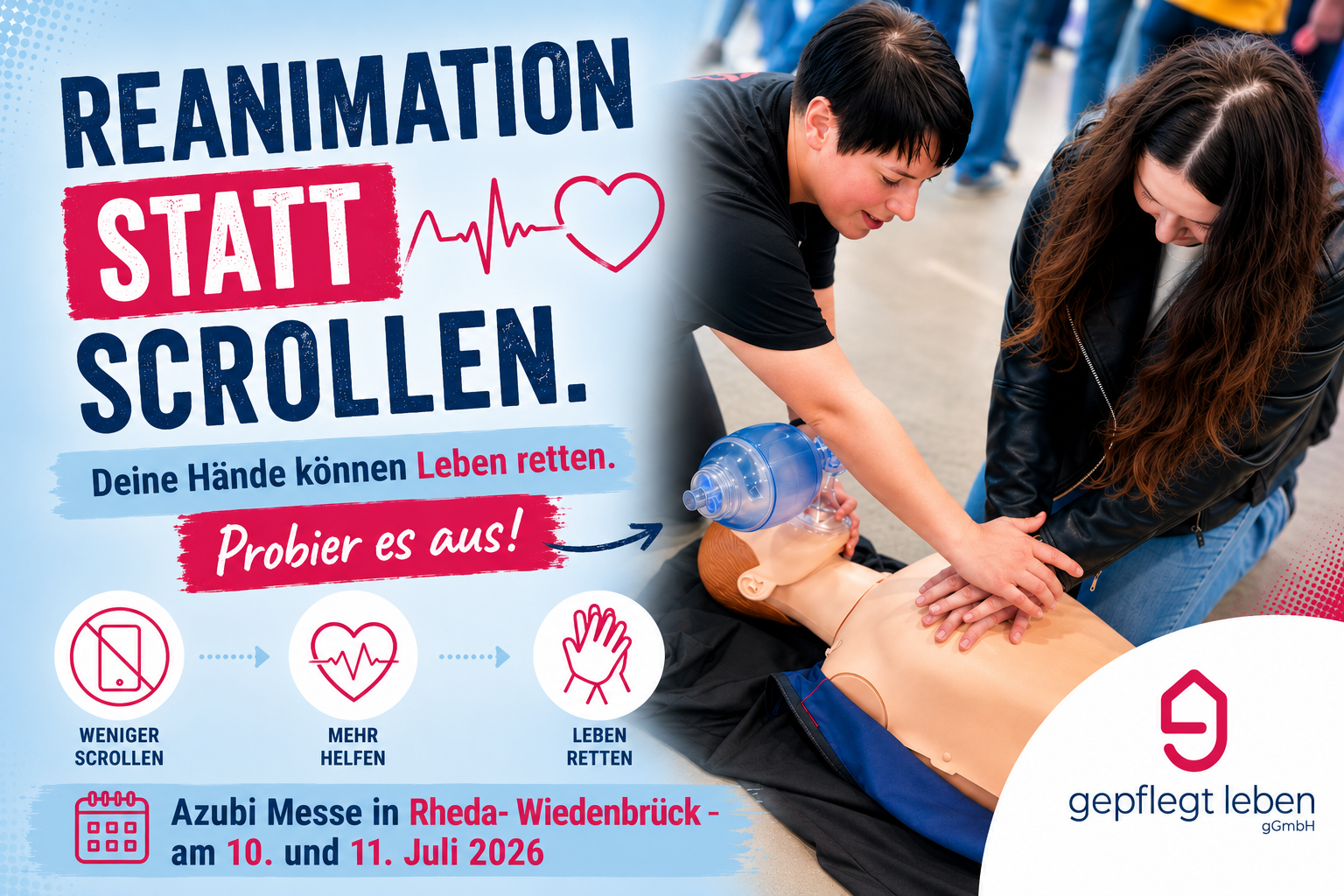 Retten statt Scrollen-Probier Reanimation aus!